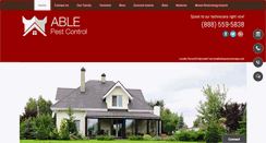 Desktop Screenshot of ablepestcontrolpa.com